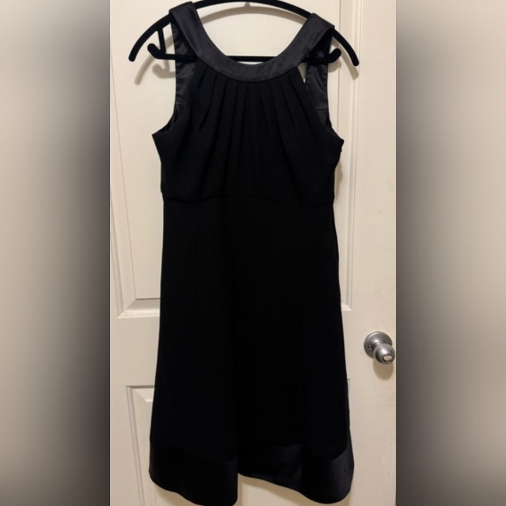 EVA PICONE Satin Trim Cocktail Dress Size 12 - Picture 12 of 12